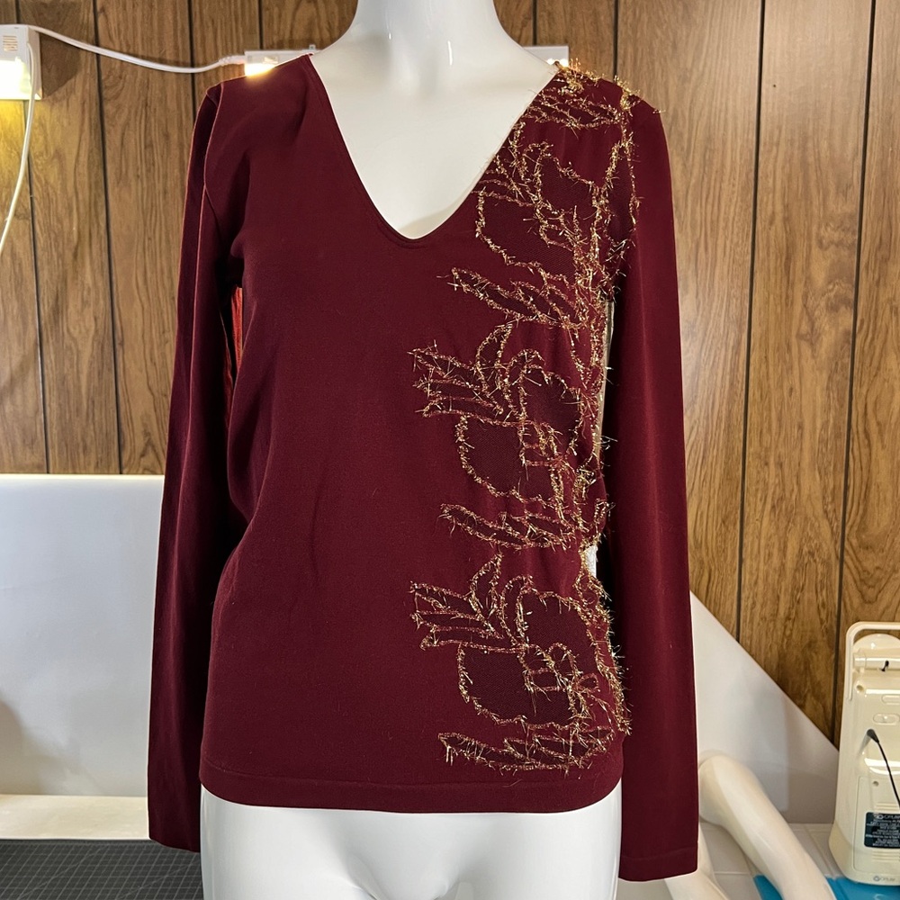 EUC Unique Wolford top sz large